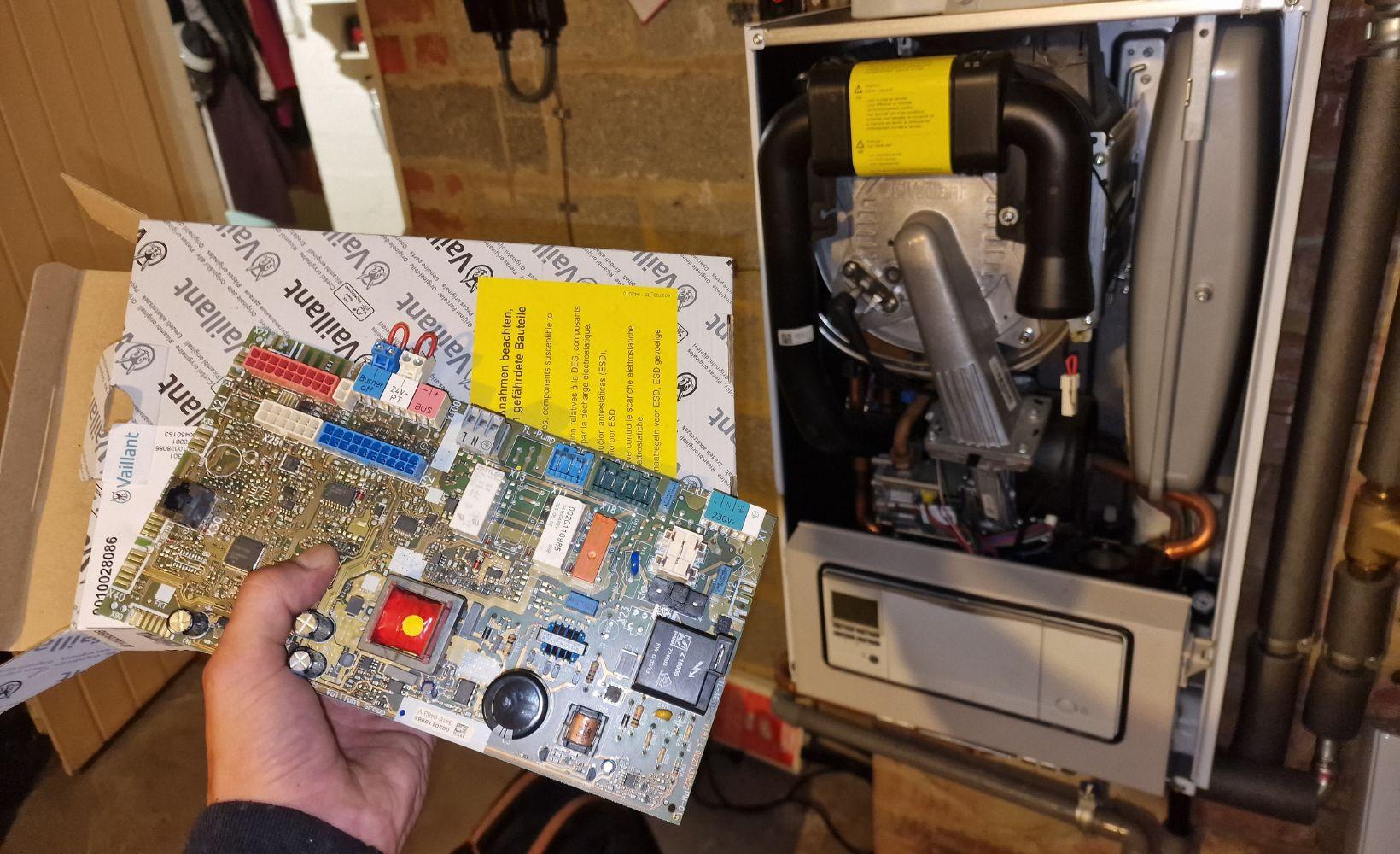 Probleme plaquette electronique chaudiere vaillant ecotec plus
